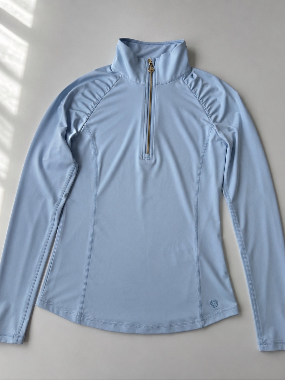 Lilly Pulitzer Luxletic Meryl Women’s Blue Half Zip Pullover XXS